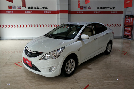 上饶二手现代瑞纳 2010款 三厢 1.4L GS AT