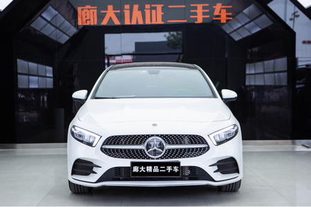 廊坊二手奔驰A级 2020款 改款 A 200 L 运动轿车时尚型