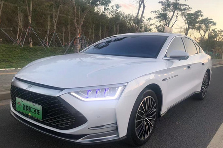 深圳二手比亚迪汉 2020款 DM 2.0TI 双离合 四驱 性能版尊贵型